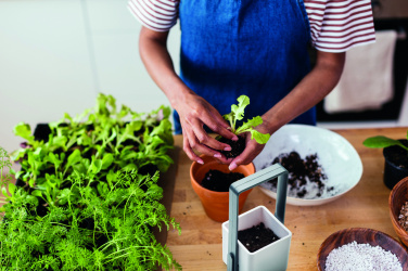 Logo trade reklaamtooted foto: LED-valgustusega istutuspott LUSHLET